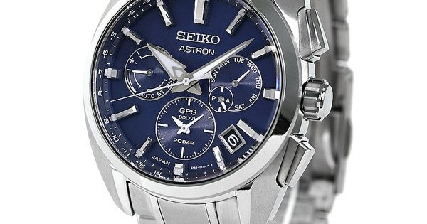 Seiko Astron SBXC065 / SSH065 5X Dual time GPS Solar Titanium