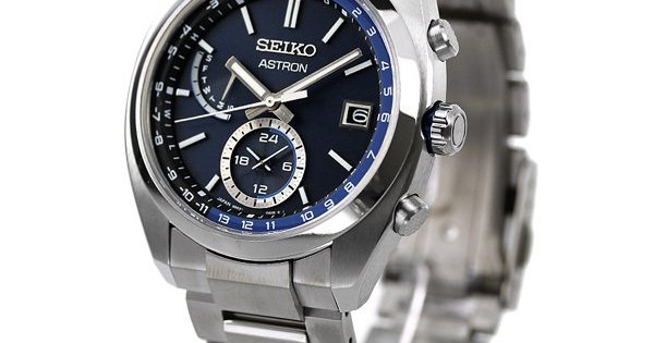 Seiko Astron SBXY013 Radio Wave Solar World Time Titanium