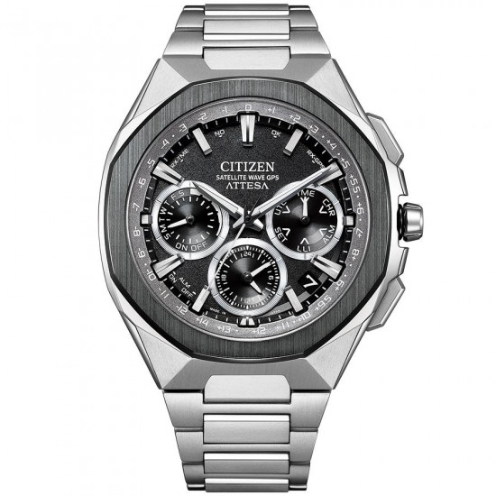 Citizen Atessa CC4104-53E GPS Solar Radio Wave Chronograph