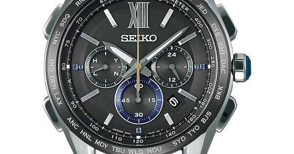 Seiko Brightz SAGA225 Flight Expert Limited 1,200 Radio Wave Control Solar